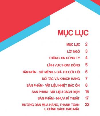 Profile hồ sơ năng lực công ty và giới thiệu