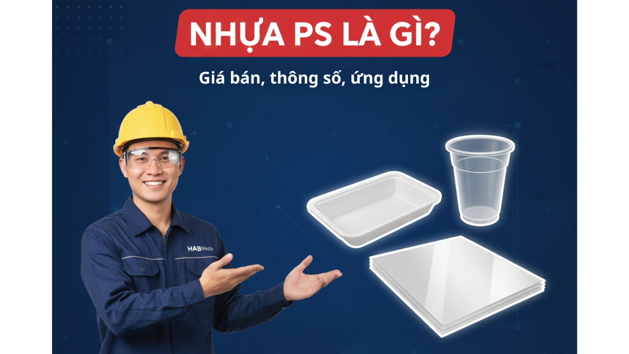 Nhựa PS là gì? Giá bán, thông số, ứng dụng