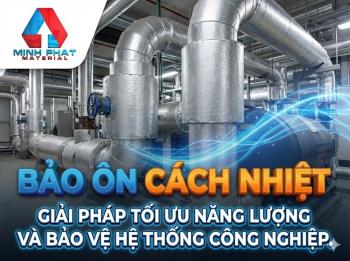 Bảo ôn cách nhiệt giải pháp tối ưu năng lượng và bảo vệ hệ thống công nghiệp